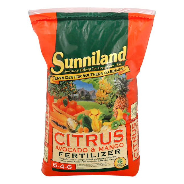 fertilizer for mango plant Sunniland 120238 Citrus Avocado and Mango Fertilizer, 6-4-6, 20 lb