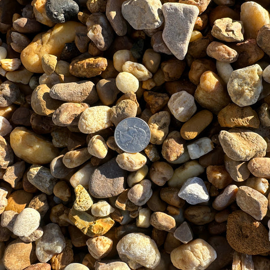 Brown River Rock 3/4"