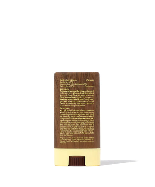 Sun Bum Original SPF 30 Sunscreen Face Stick 0.45oz - FINAL SALE