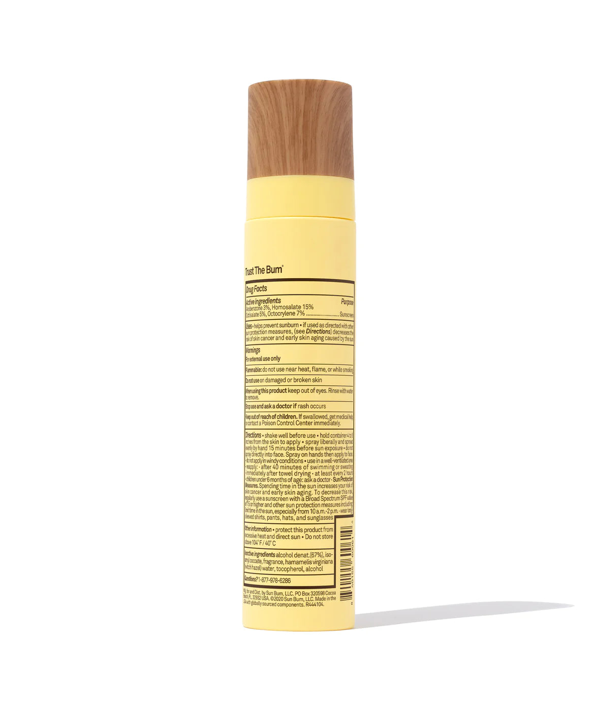 Sun Bum Original SPF 45 Sunscreen Face Mist 3.4oz - FINAL SALE
