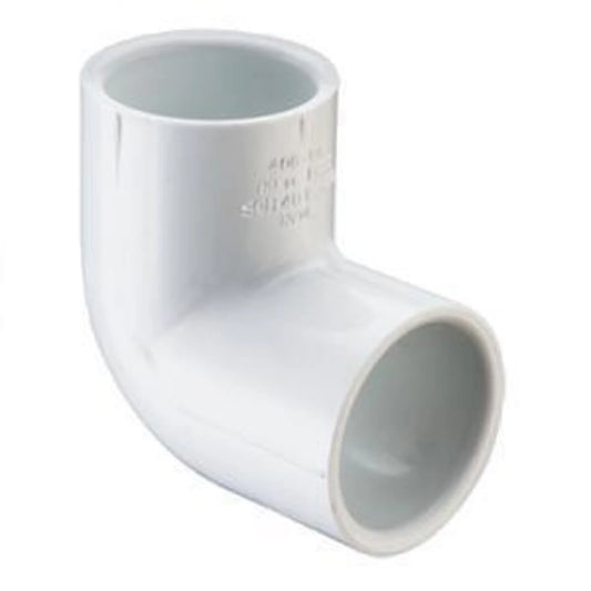Sch 40 PVC 90 Degree Elbow Variable Sizes