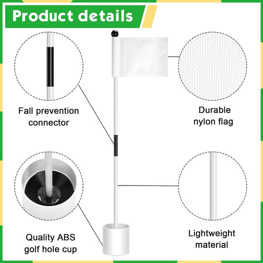 Blue Flag White Rod Putting Hole Kit