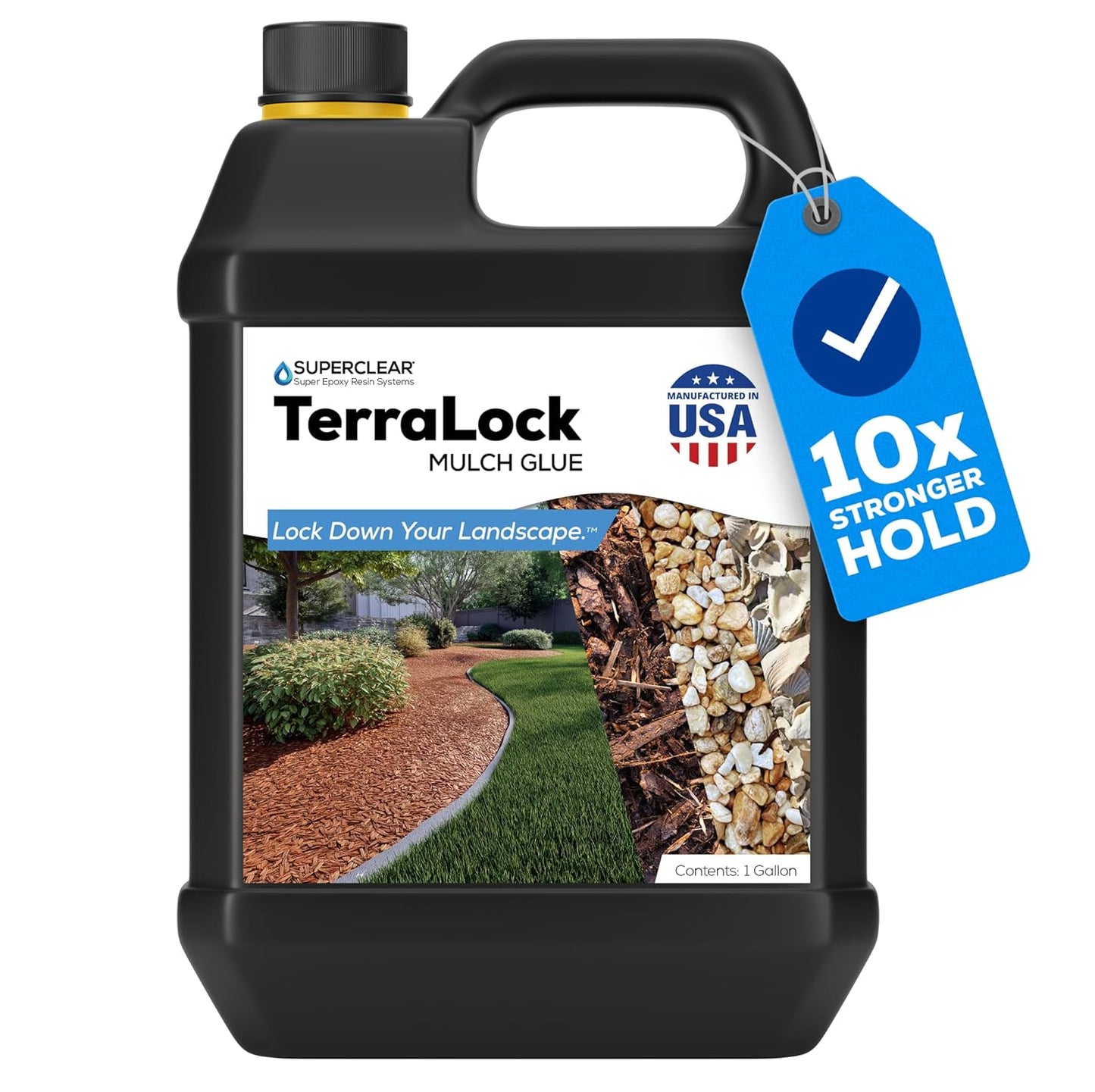 Mulch Stabilizer Glue 1 Gallon