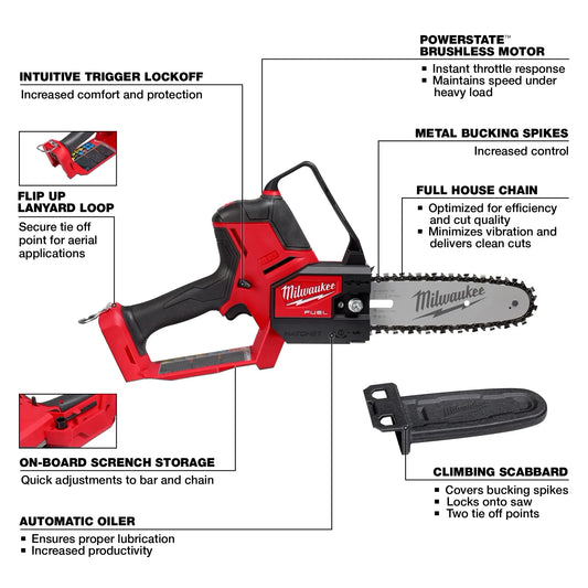 M18 FUEL™ HATCHET™ 8" Pruning Saw Kit