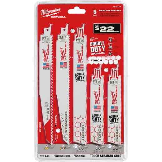 SAWZALL® Demolition Blade Set - 5PC