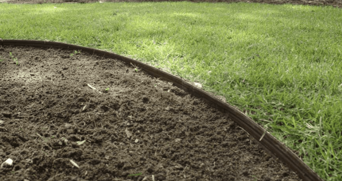 1/8" x 4" x 16' Slide-Edge Aluminum Landscape Edging (4 Stakes Included)