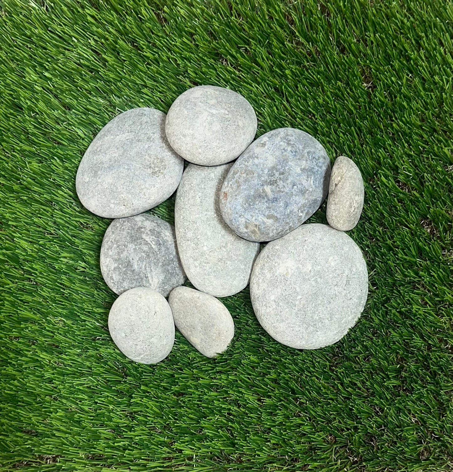 Guijarro de playa mexicano negro sin pulir 1"-3"