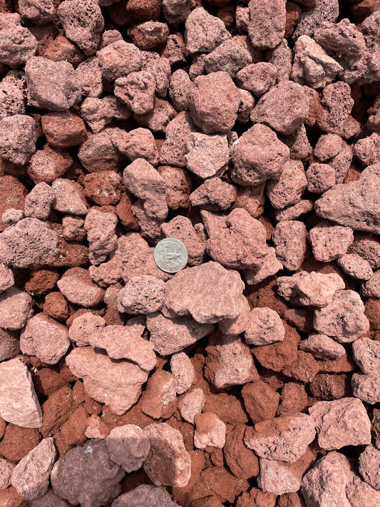 Red Lava Rock