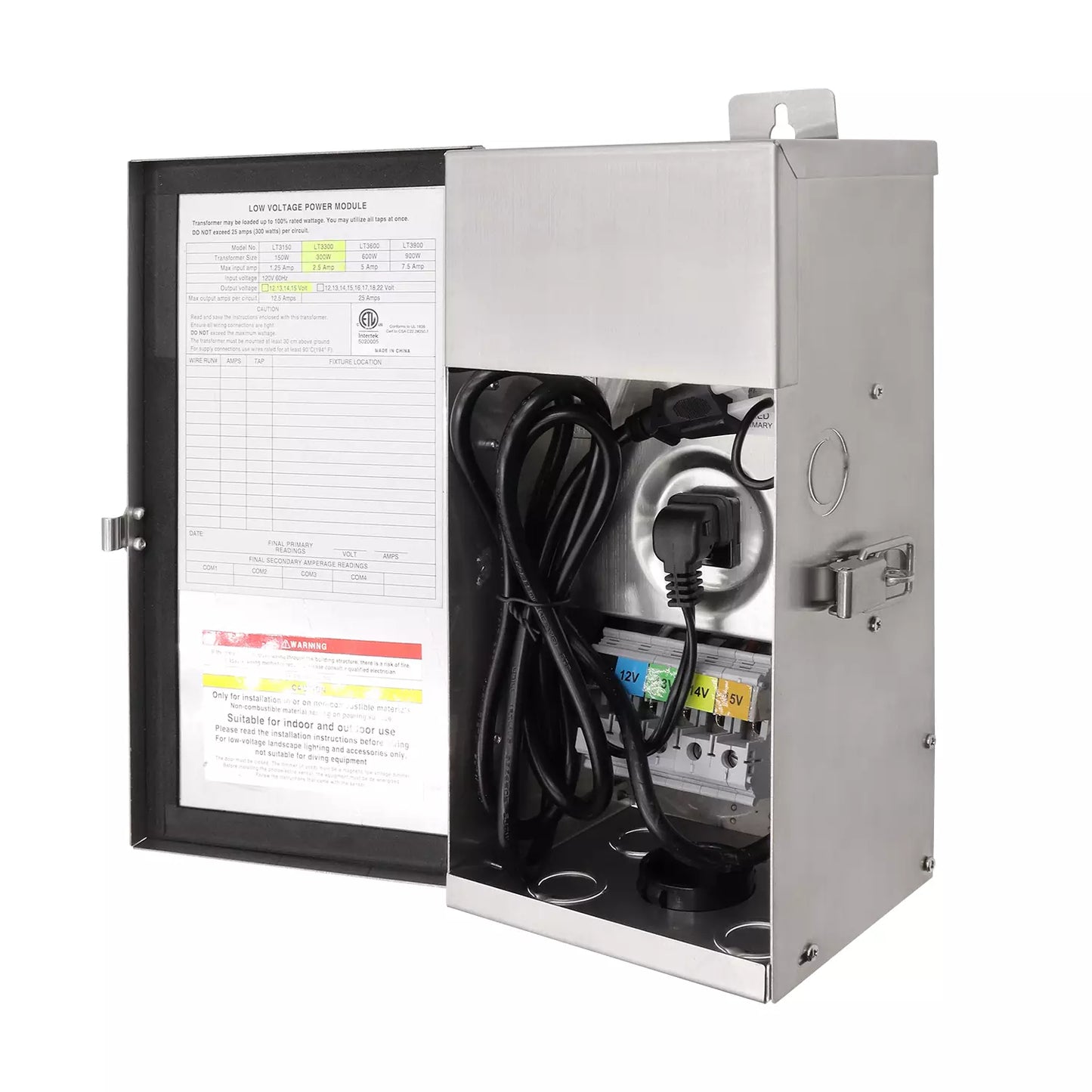 Transformer 300W with Dual Com & Dual Switch