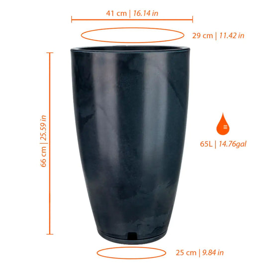 Macetero mediano Marmorato #8