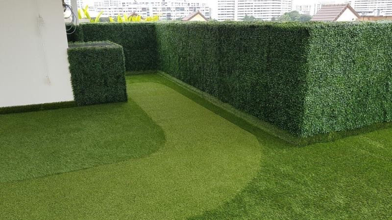 Artificial Ivy Wall Tierra Boxwood 20" x 20" - 12 Pieces Per Box