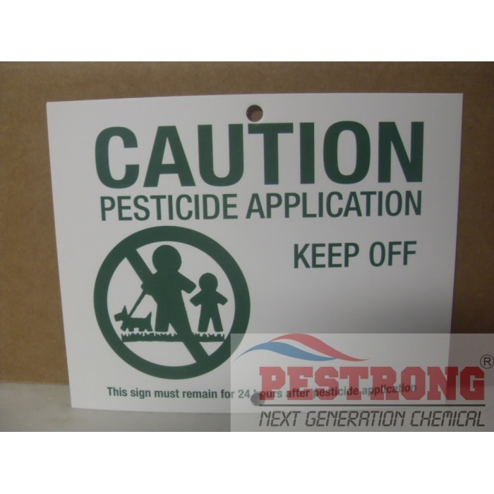 Vertical Sign - Pesticide - Animal Pest Control In Progress Traps