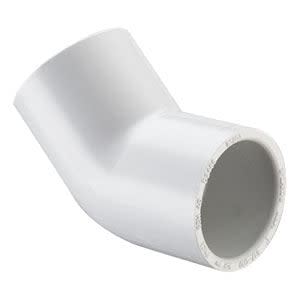 Codo De 45 Grados Con Conexión Redi F/F, Diámetro 40 Mm En PVC N1C47E2