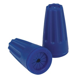 Blue wire Connectors #22 #12 20 per bag