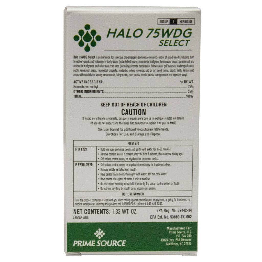 target herbicide label Halo 75 WDG Select Herbicide