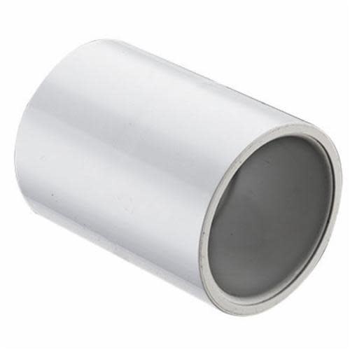 Acoplamiento de PVC Sch 40 Enchufe de 3/4 pulg.