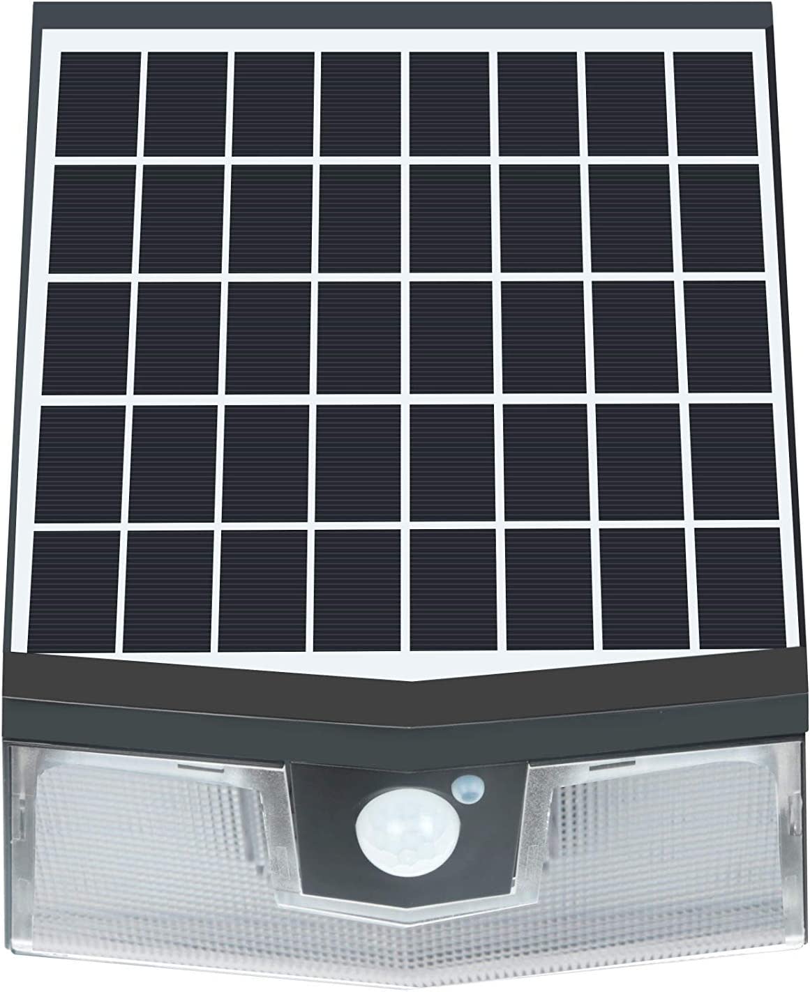 Solera Paquete de pared LED solar fuera de la red, 4000 K, 1500 lúmenes