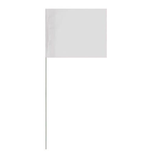 Banderas de marcado 4x5 con bastón de 21''