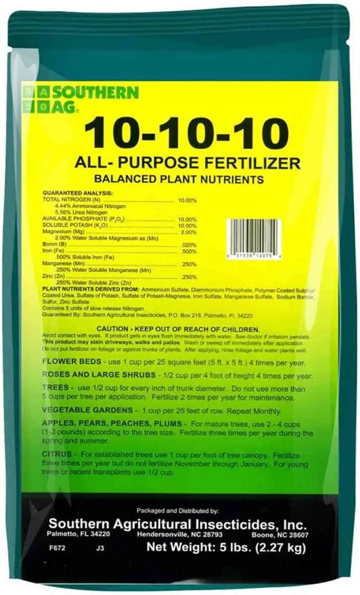 10-10-10 Fertilizer 50lb Bag