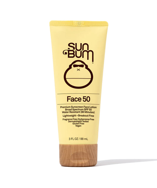 Sun Bum Original SPF 50 Sunscreen Face Lotion 3oz