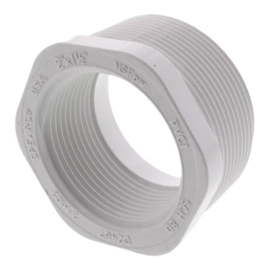Sch 40 PVC Reducing Bushing MIPT x FIPT Variable Sizes