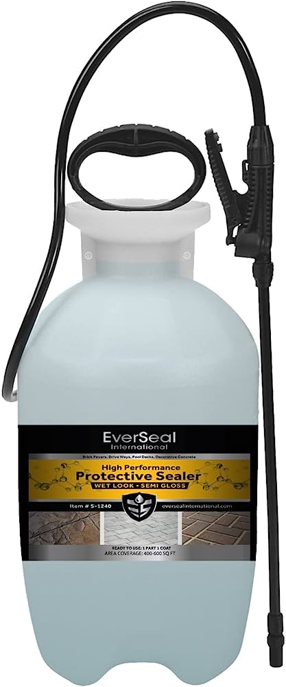 S-1240 2 Gallon Wet Look Paver Sealer - Ready To Go Sprayer