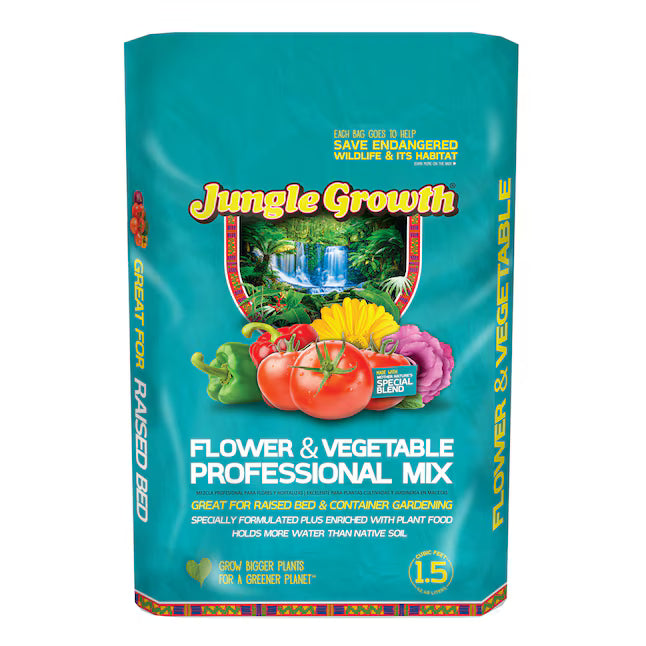 Jungle Growth Planting Mix 1.5-cu ft Potting Soil Mix