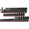 43PC SHOCKWAVE Impact Duty™ 3/8" Drive SAE & Metric Deep 6 Point Socket Set