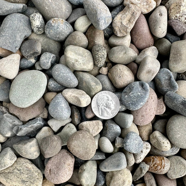 RIKU 1 STONE GRAY×GLOW Rechargeable Wireless Rock Speaker | Glow Stone Link | ION Audio