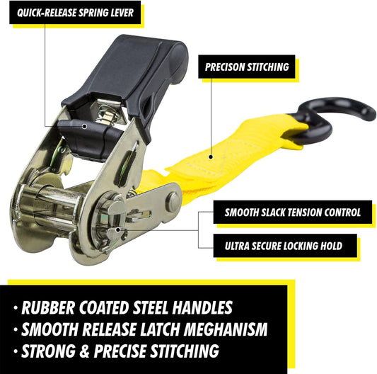 Rachet Strap Yellow 15ft