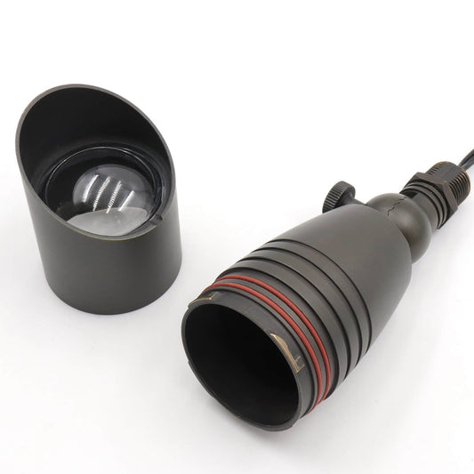 Brass Directional Up Light No Lamp AL02B