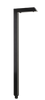 Contemporary L-Shaped Path Light Antique Brass No Lamp PL2100WB