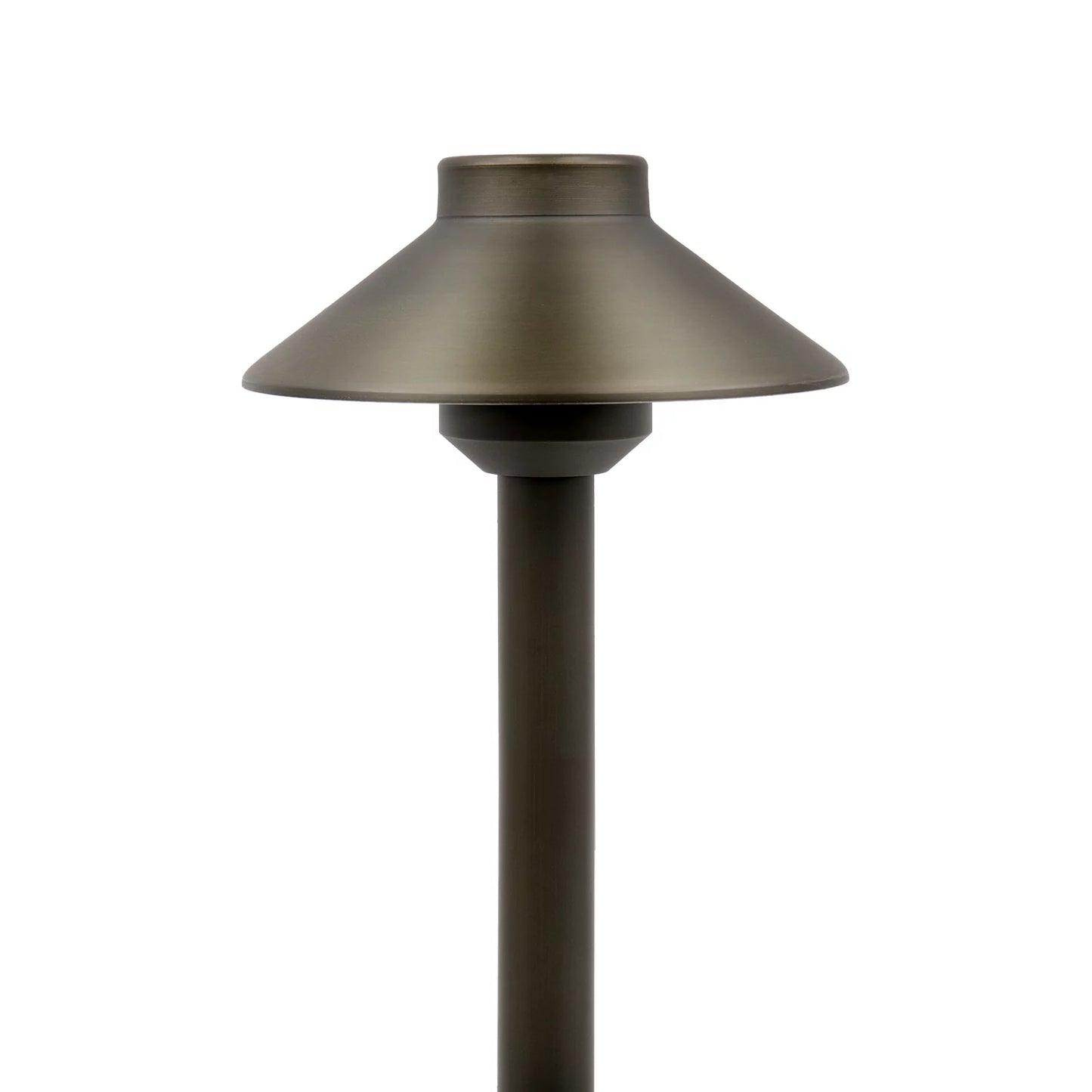 Luz de camino Carcasa de latón Acabado antiguo Sin lámpara