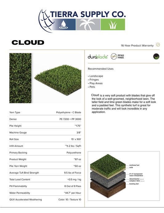 Cloud Artificial Turf - TS