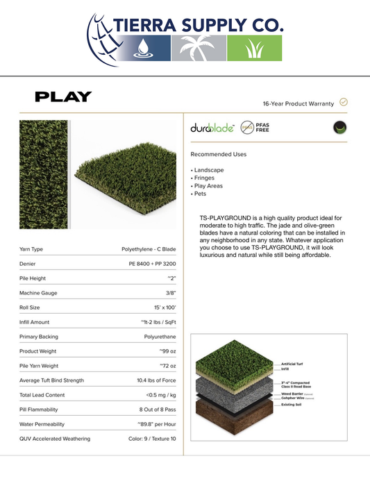 Play Artificial Turf - TS