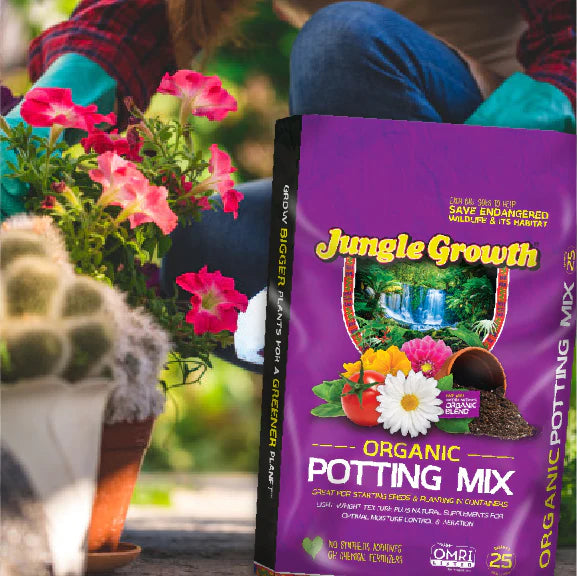 Jungle Growth Organic 25-Quart Organic Potting Soil Mix