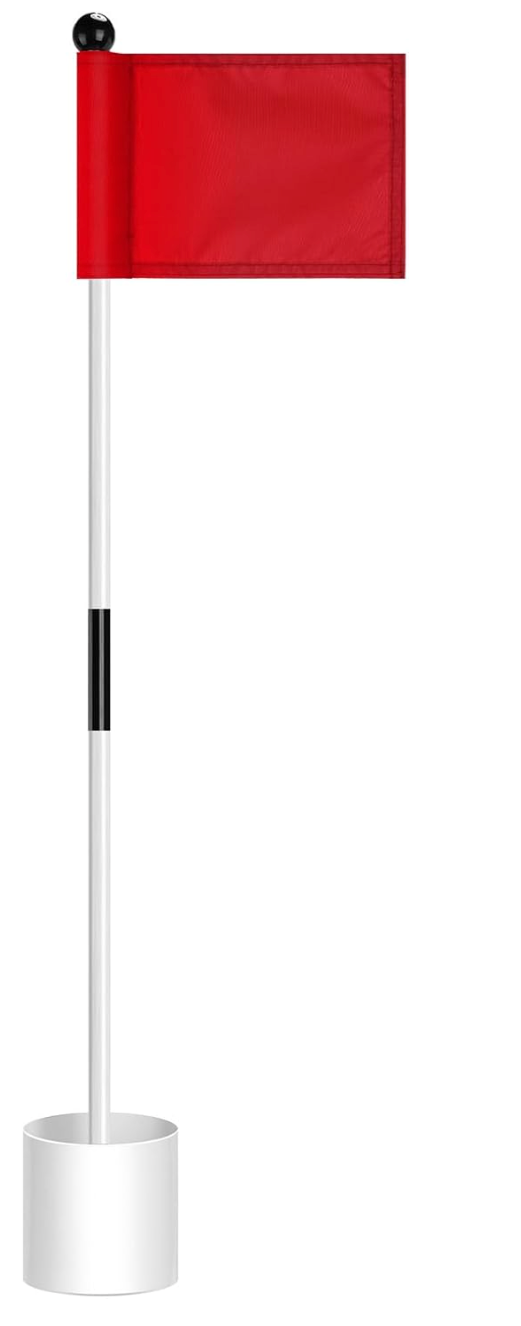 Red Flag White Rod Putting Hole Kit