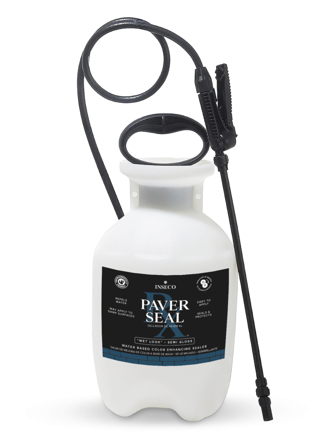 S-1240 2 Gallon Wet Look Paver Sealer - Ready To Go Sprayer