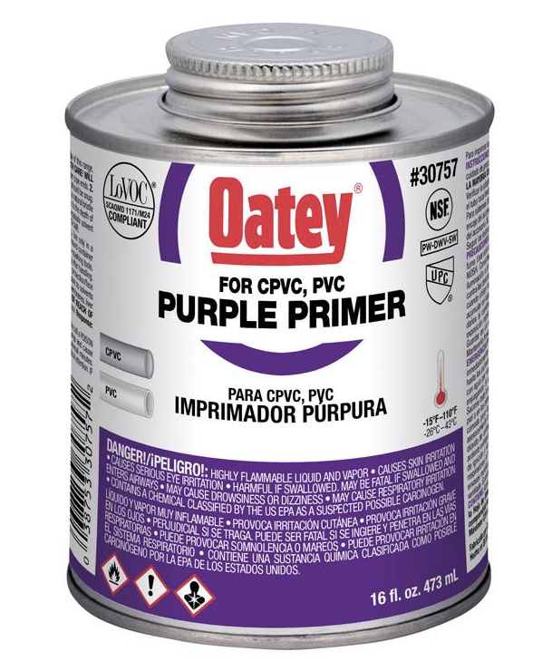 Purple Primer Oatey