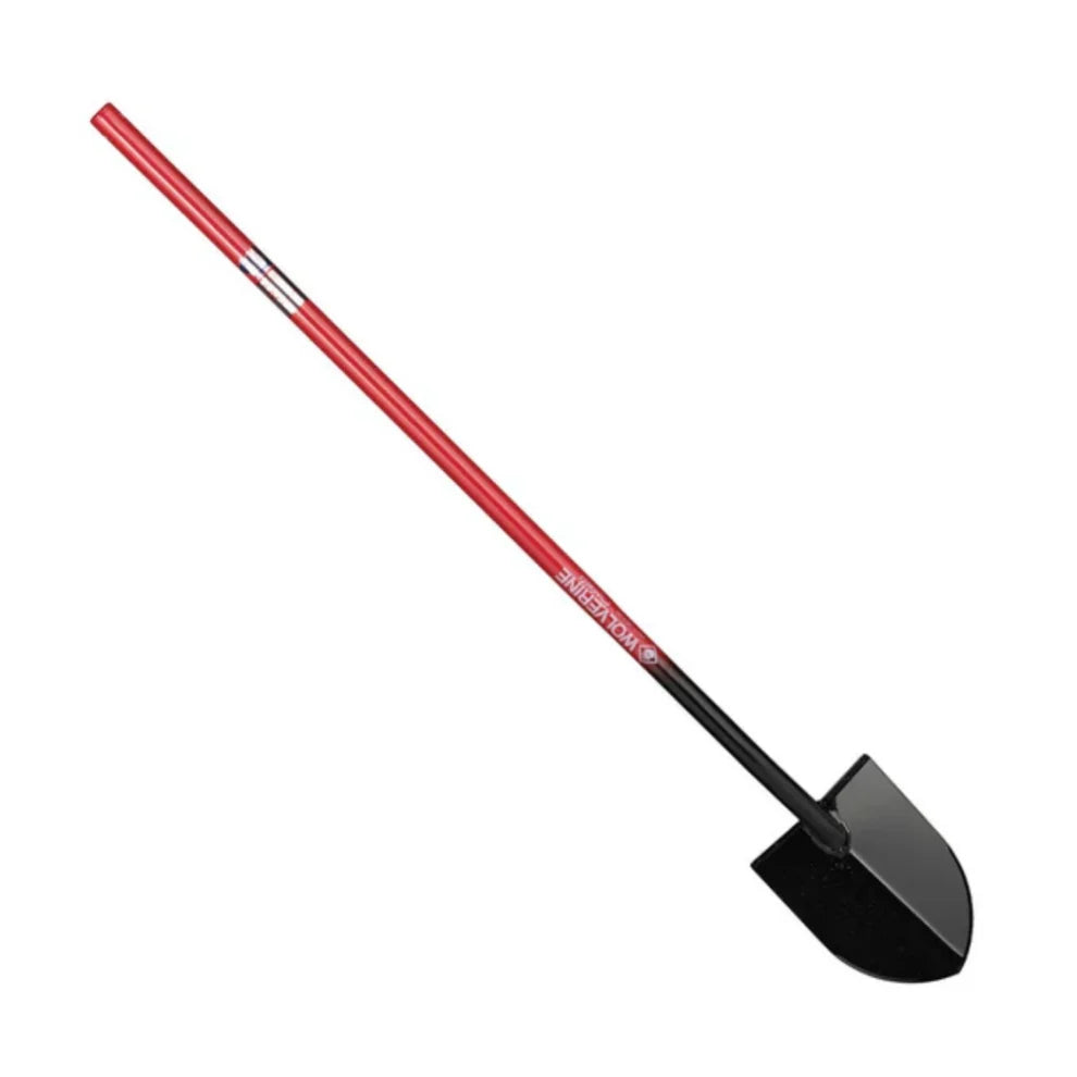 Wolverine Caprock Shovel 50 In. Steel Handle Scapsc 10" Bld, 2-1/2" Lift, 50" Steel Handle