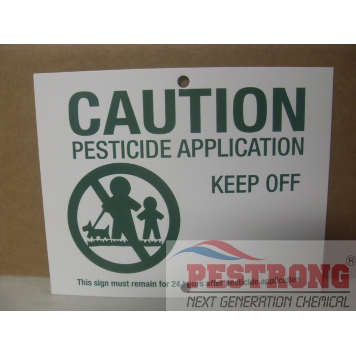 Pest Control Posting Signs: 4'' x 5'' (Florida) 1 Box Qty. 500
