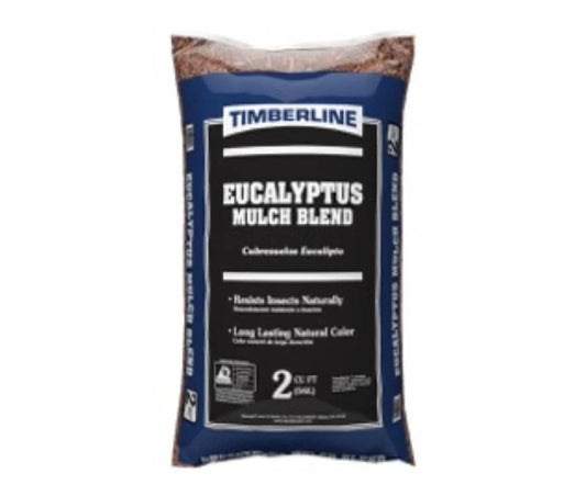 Eucalyptus Mulch 2cu (75 bags per pallet)