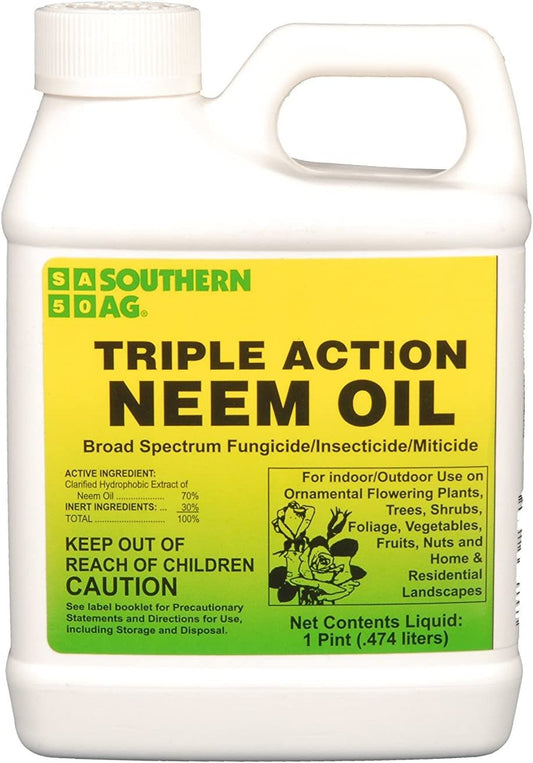 Aceite de Neem de triple acción Southern AG, 1 pinta