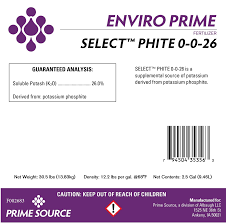 Select Phite 0-0-26 2.5 Gal