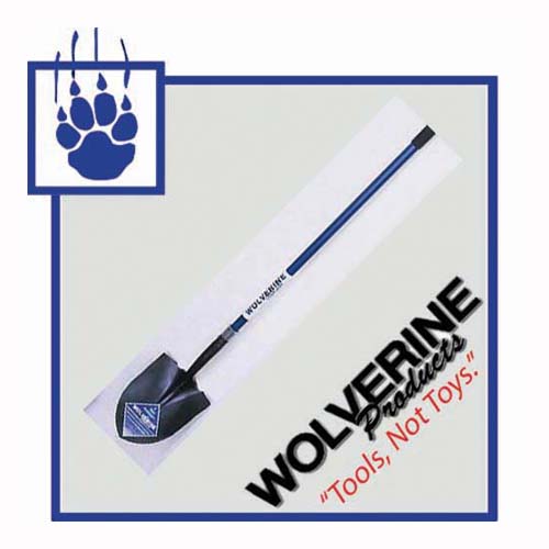 Round Point Shovel, 48" Fiberglass Handle Wolverine