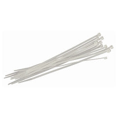 8" Cable Ties/White (100)