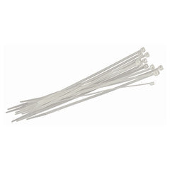 Bridas para cables de 8"/blancas (100)