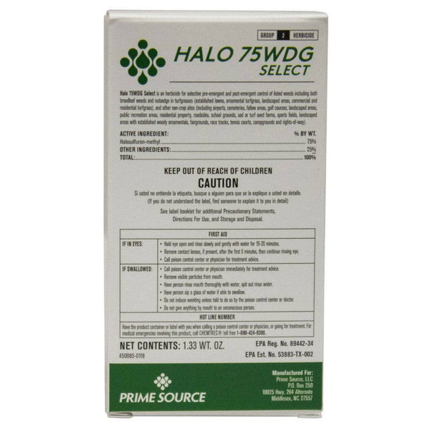 Halo 75 WDG Select Herbicide