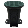 Polylok 12" Round Catch Basin Green Grate