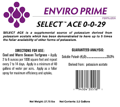 Select Ace 0-0-29 2.5 Gal